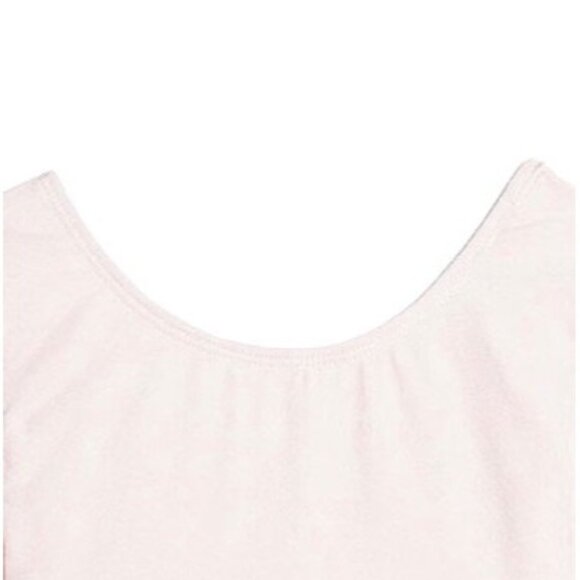 Kids Scoop Neck Long Sleeve Leotard Bodysuit INT (6x-7) Theatrical Pink Class - Picture 4 of 8